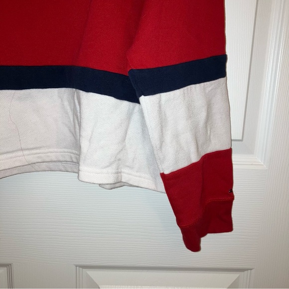 Tommy Hilfiger Cropped Pullover Hoodie - Picture 3 of 5